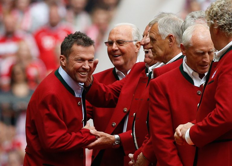 Lothar Matthaus, Franz Beckenbauer