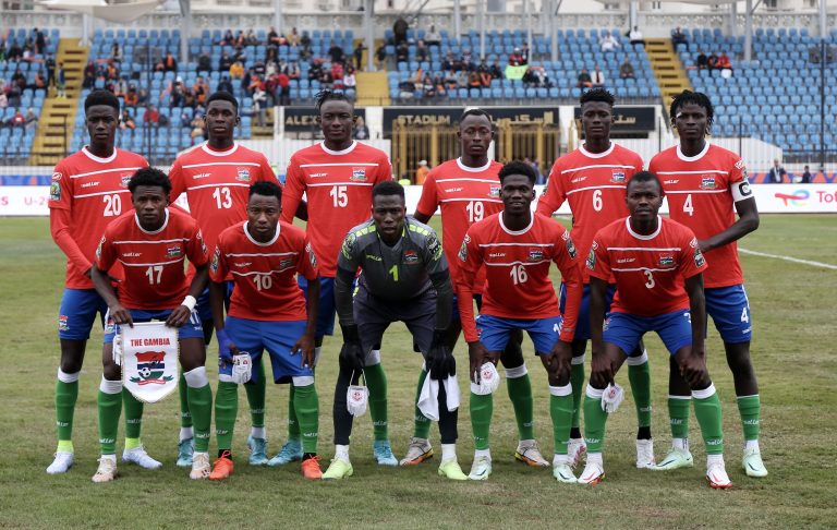Gambie U20, équipe