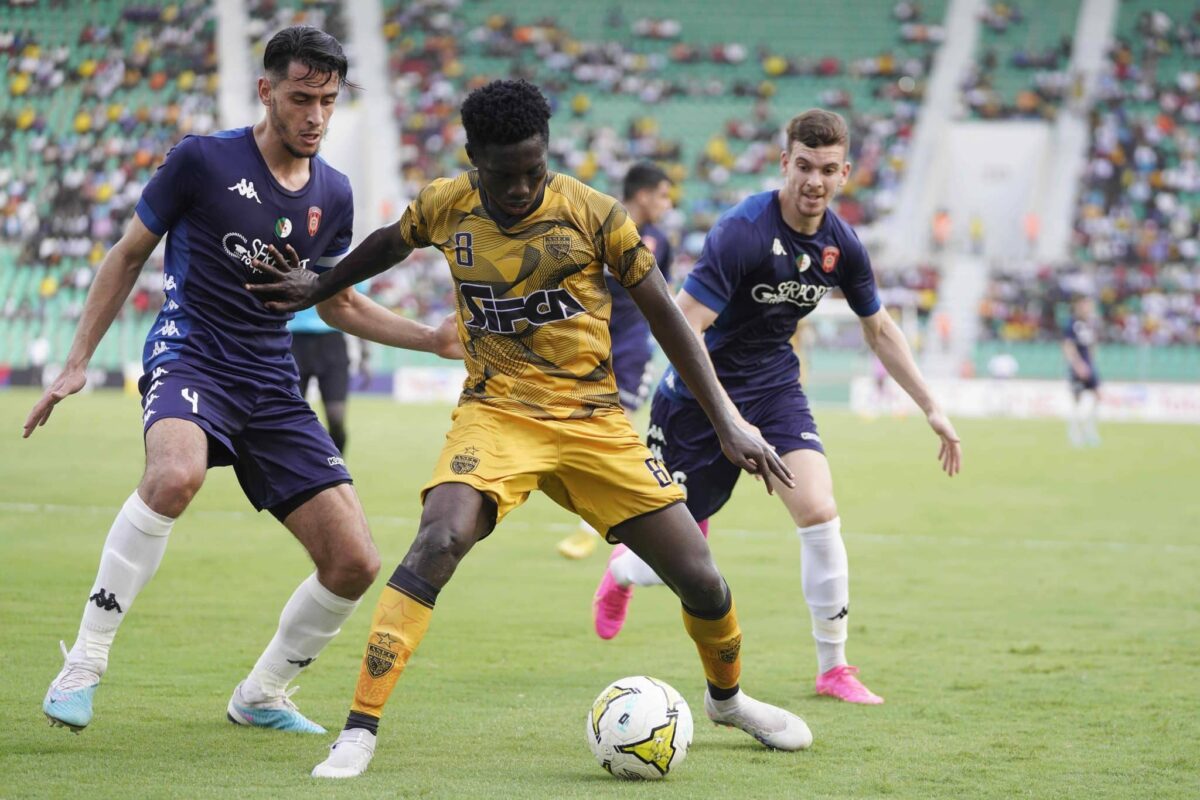 ASEC Mimosas, USM Alger, Sankara William Karamoko, Zineddine Belaid