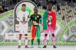 Hamza Koutoune, Amara Diouf, Serigne Diouf, CAN U17