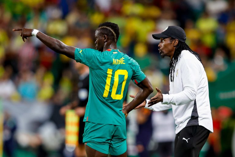 Sadio Mané, Aliou Cissé, Sénégal sélection