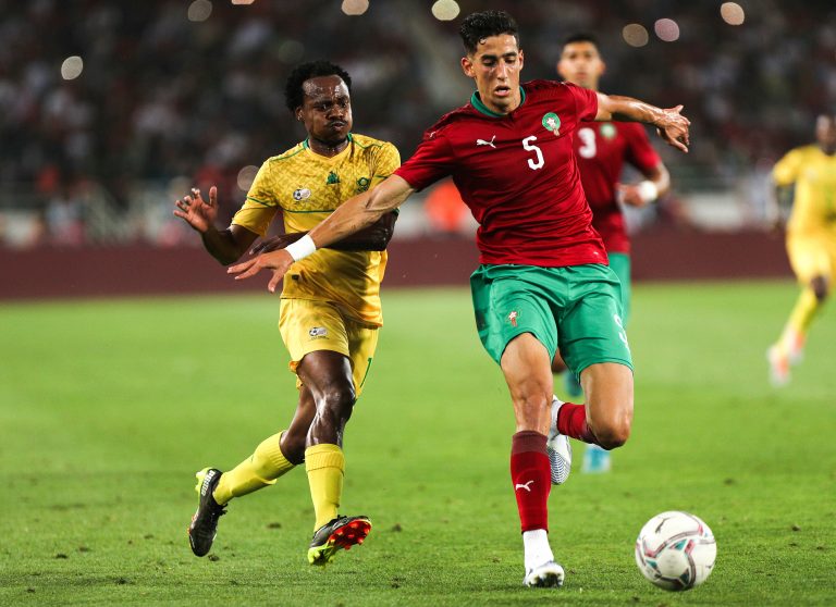 Maroc, Afrique du Sud, Percy Tau, Nayef Aguerd