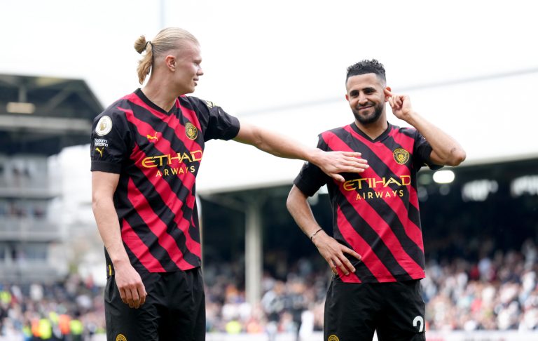 Erling Haaland, Riyad Mahrez, Manchester City