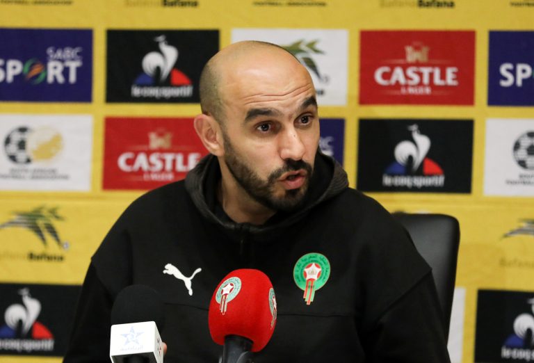 Walid Regragui, sélectionneur Maroc