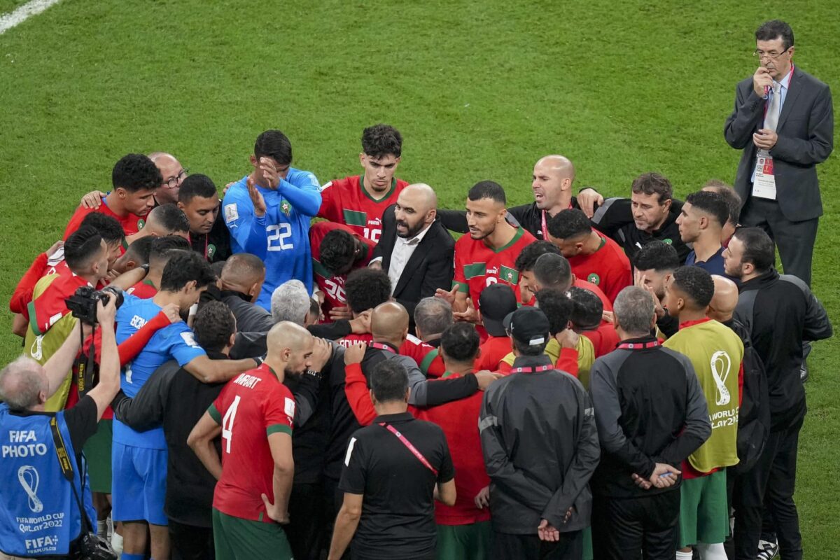 Maroc, Walid Regragui, Coupe du monde 2022