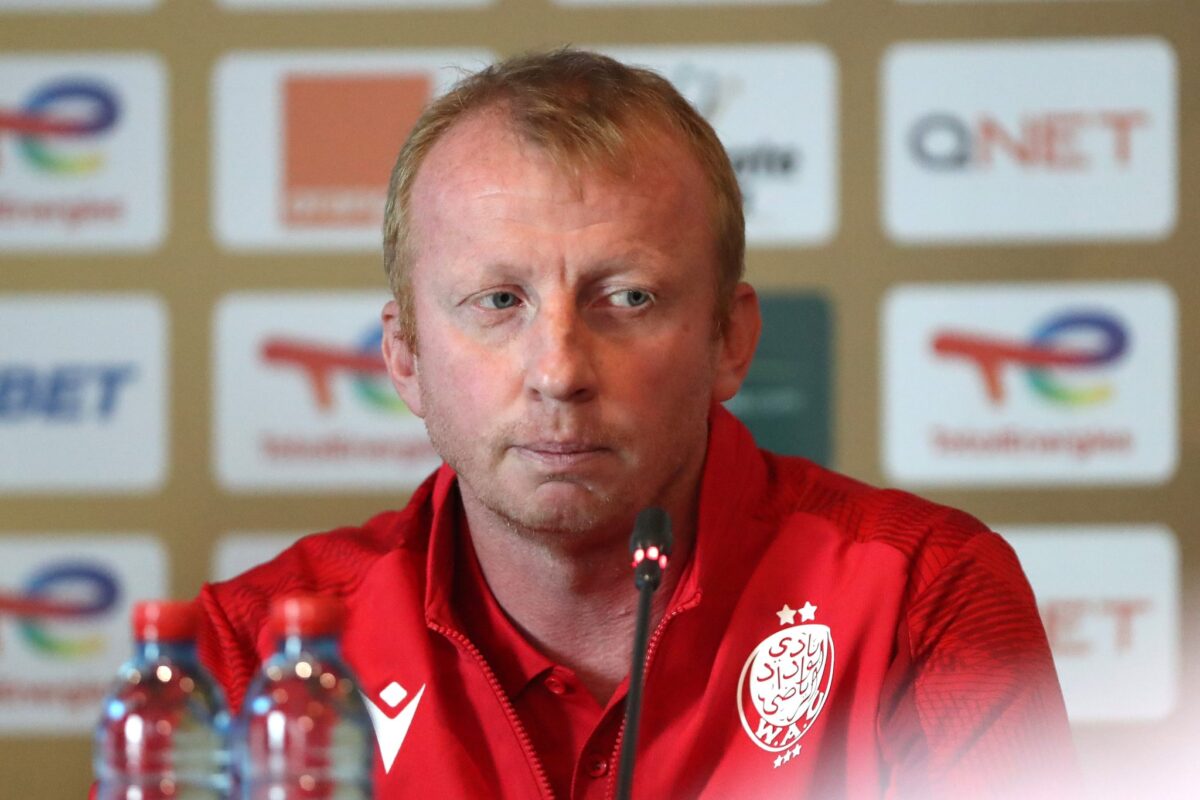 Wydad Casablanca : « Tu penses que tu es mort », l’aveu du coach sur la finale aller