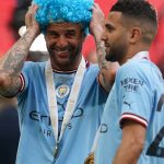 Riyad Mahrez, Kyle Walker, Manchester City