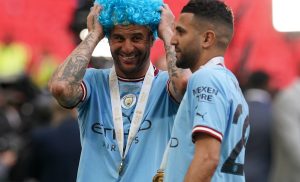 Riyad Mahrez, Kyle Walker, Manchester City