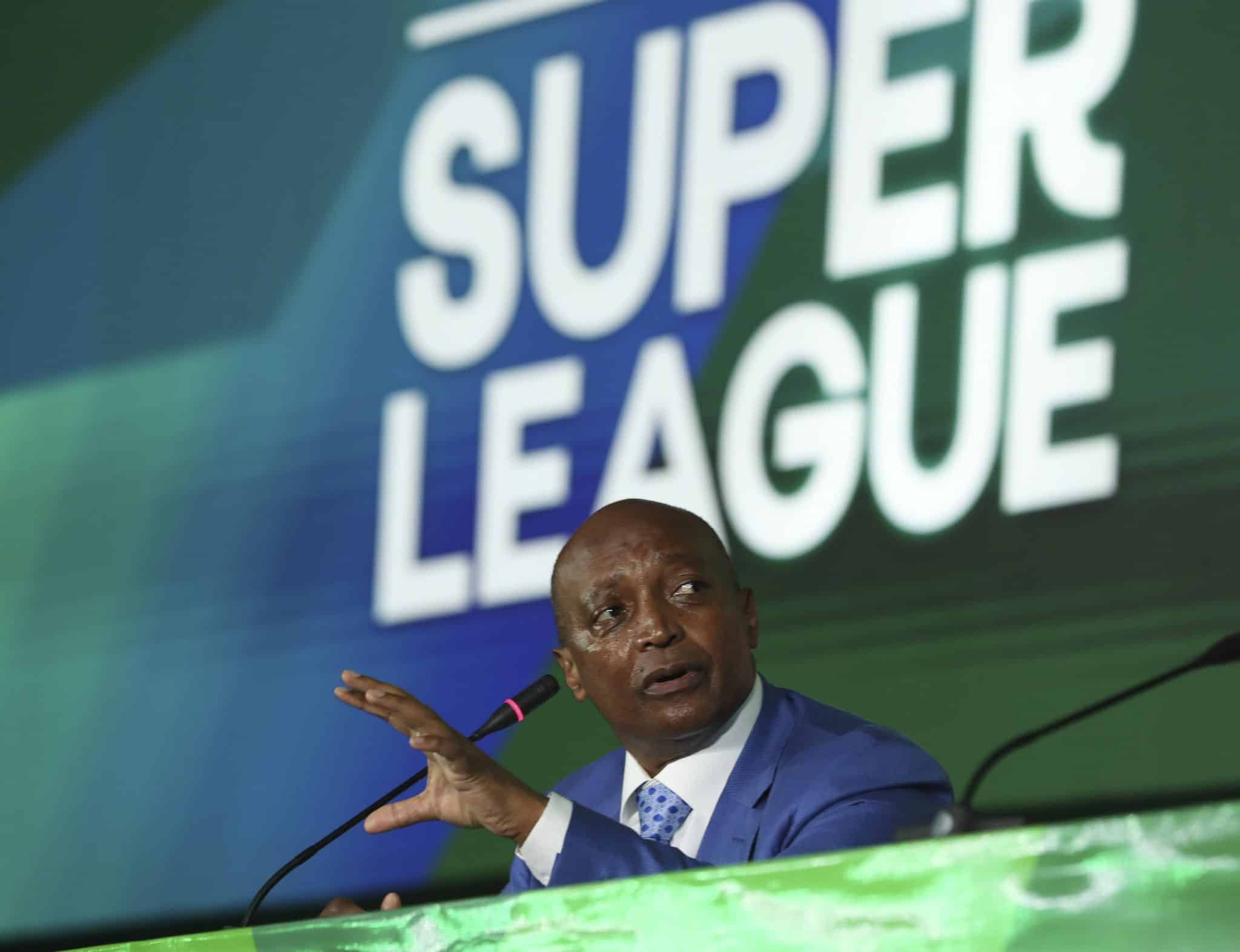Patrice Motsepe, président CAF, Super League