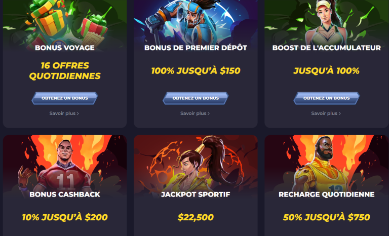 les bonus powbet