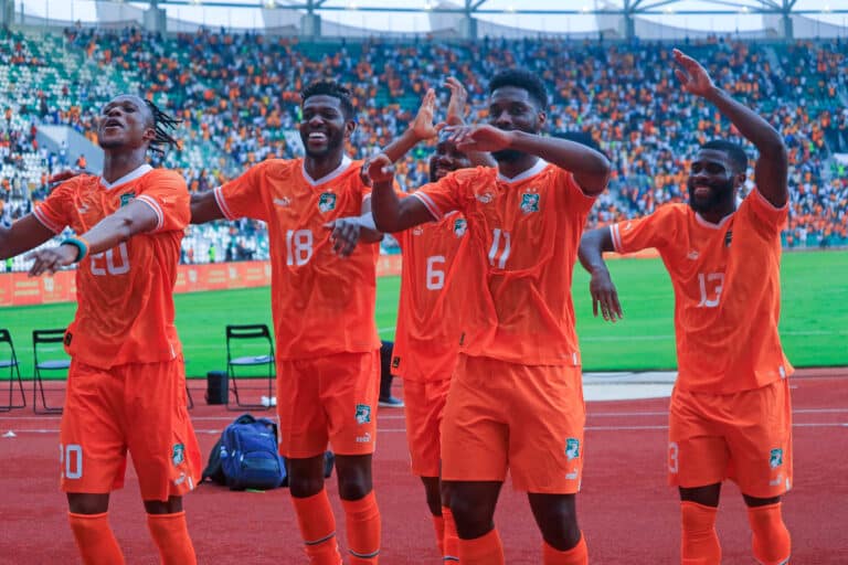 Christian Kouakou, Ibrahim Sangare, Jean Eudes Aholou, Jean Philippe Krasso, Jeremie Boga, Côte d'Ivoire