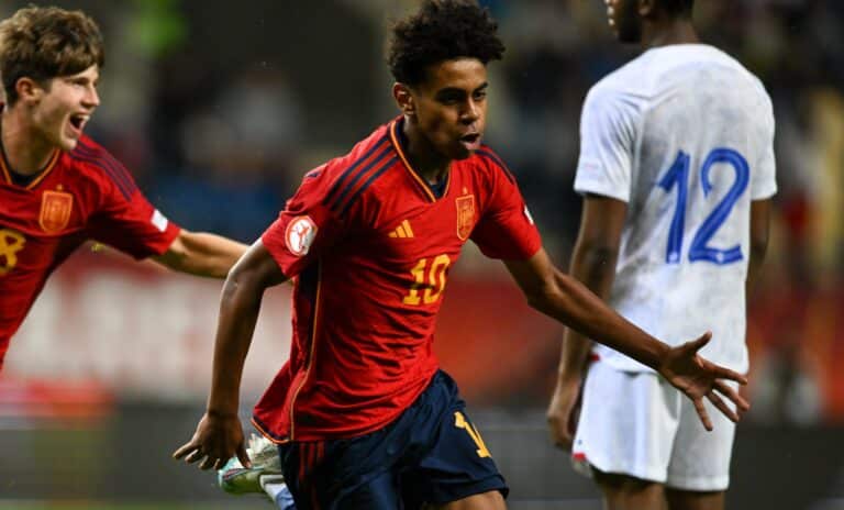 Lamine Yamal, Espagne U17