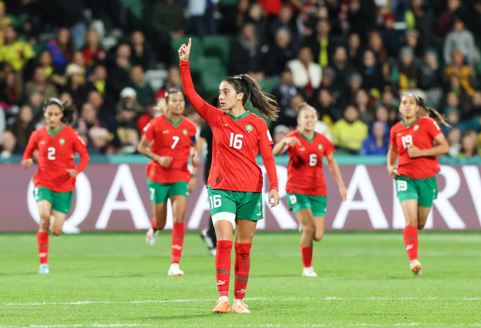Anissa Lahmari, Maroc, sélection féminine