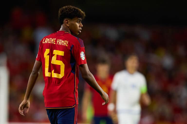 Lamine Yamal, Espagne