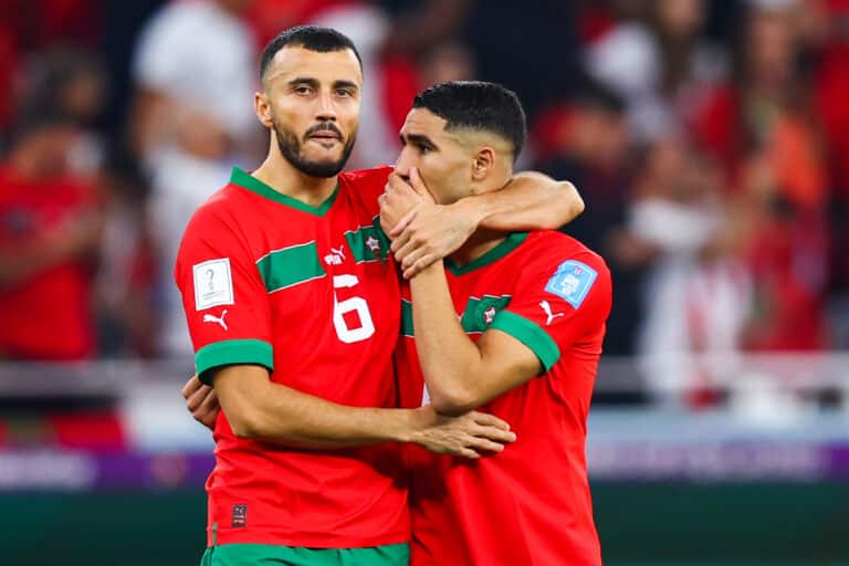 Achraf Hakimi, Romain Saiss, Maroc