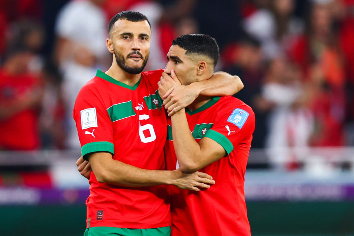 Achraf Hakimi, Romain Saiss, Maroc