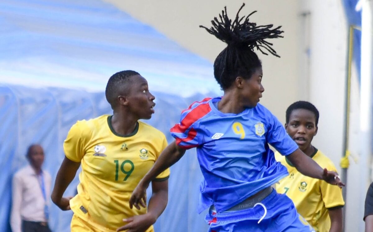 RDC, Afrique du Sud, sélection féminine