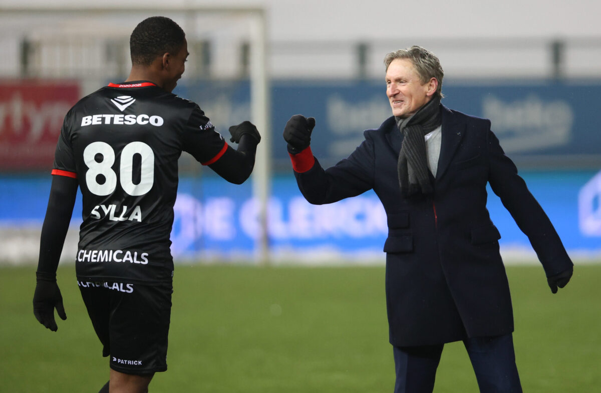 Youssuf Sylla, Zulte waregem, Francky Dury