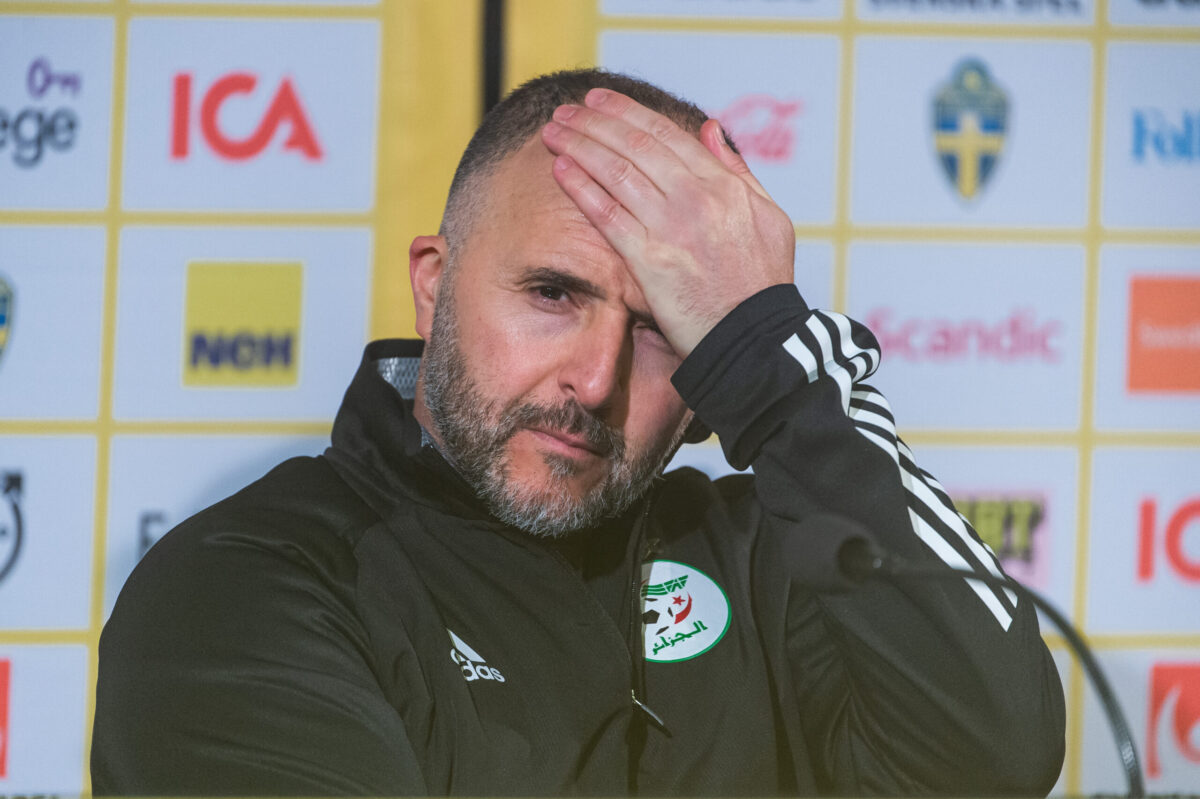 Djamel Belmadi, sélectionneur Algérie