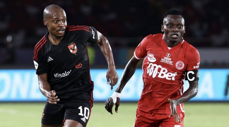 Simba, Al Ahly, Percy Tau, Mohamed Hussein Mohamed