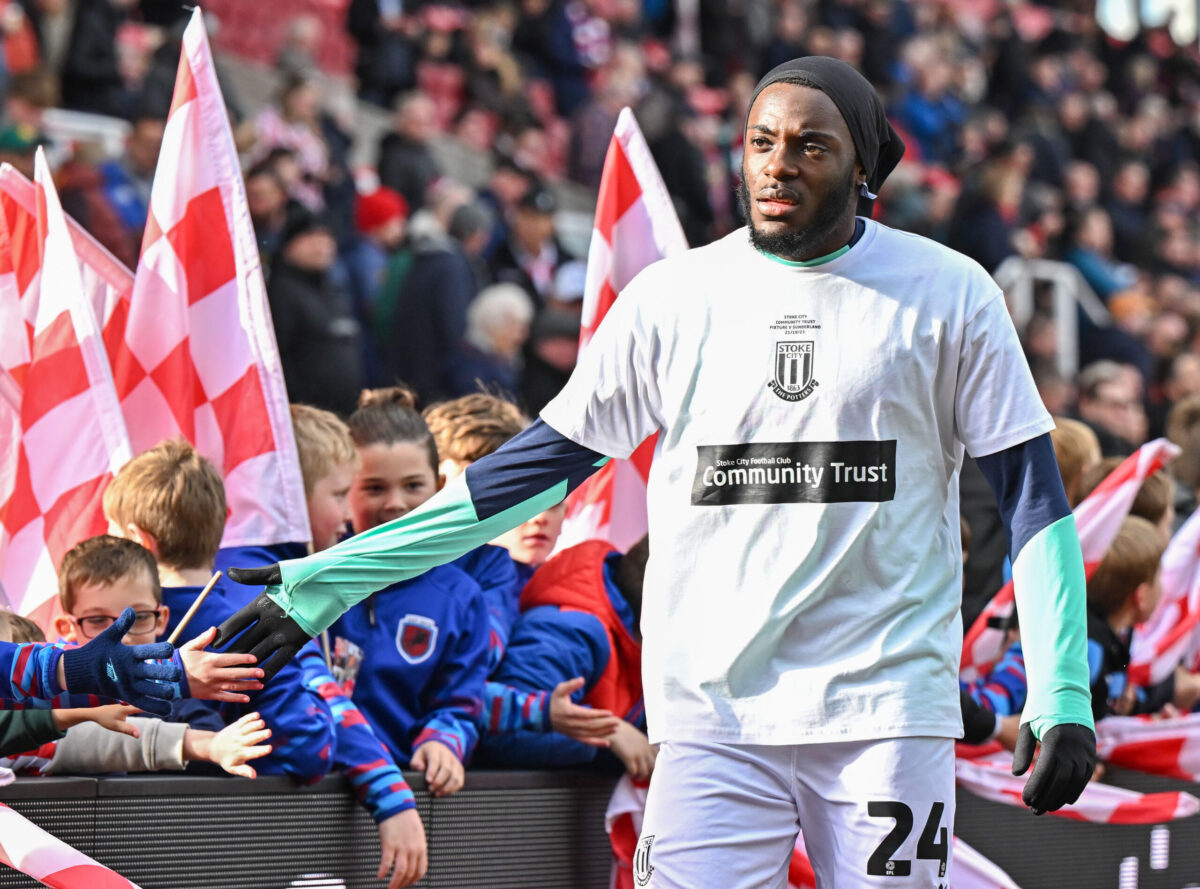 Junior Tchamadeu, Stoke City