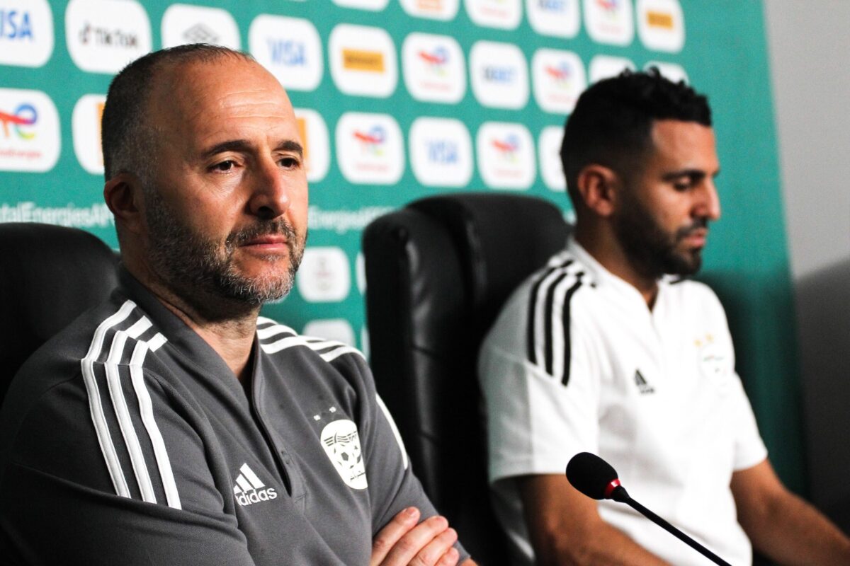 Djamel Belmadi, Riyad Mahrez, Algérie