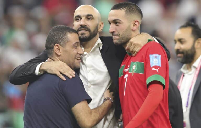 Walid Regragui, Hakim Ziyech, Maroc