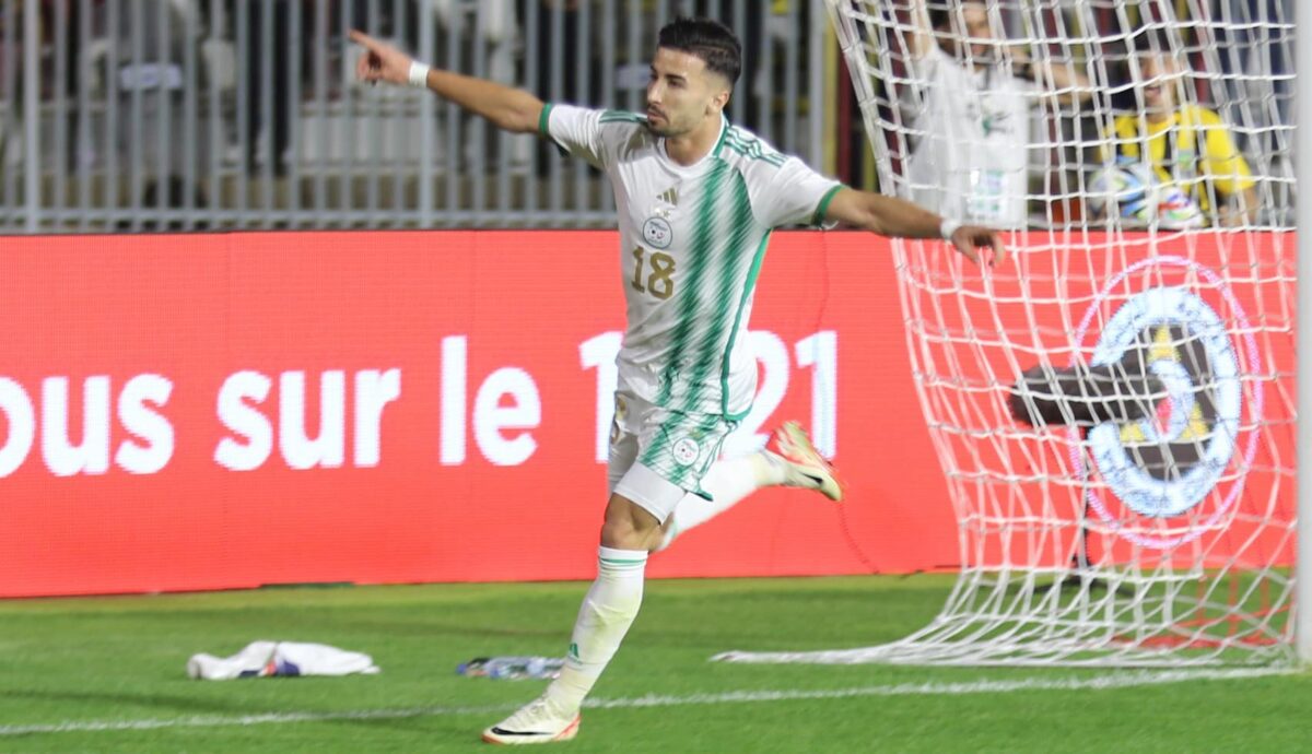 Mohamed Amoura, Algérie