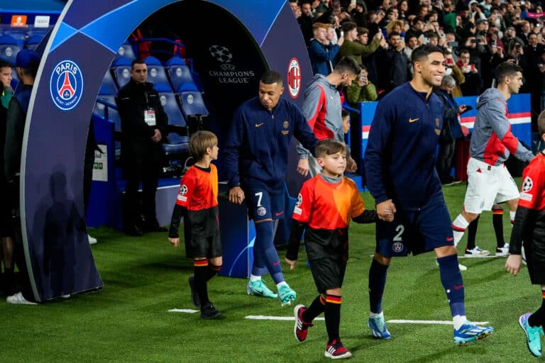 Kylian Mbappé, Achraf Hakimi, Paris Saint-Germain