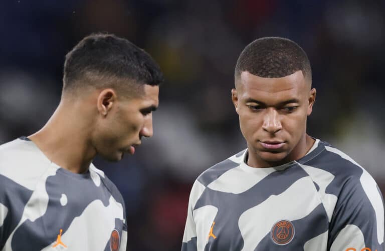 Kylian Mbappé, Achraf Hakimi, Paris Saint-Germain