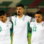 Youcef Atal, Baghdad Bounedjah, Ismael Bennacer, Algérie