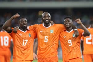 Seko Fofana, Serge Aurier, Karim Konaté, Côte d'Ivoire