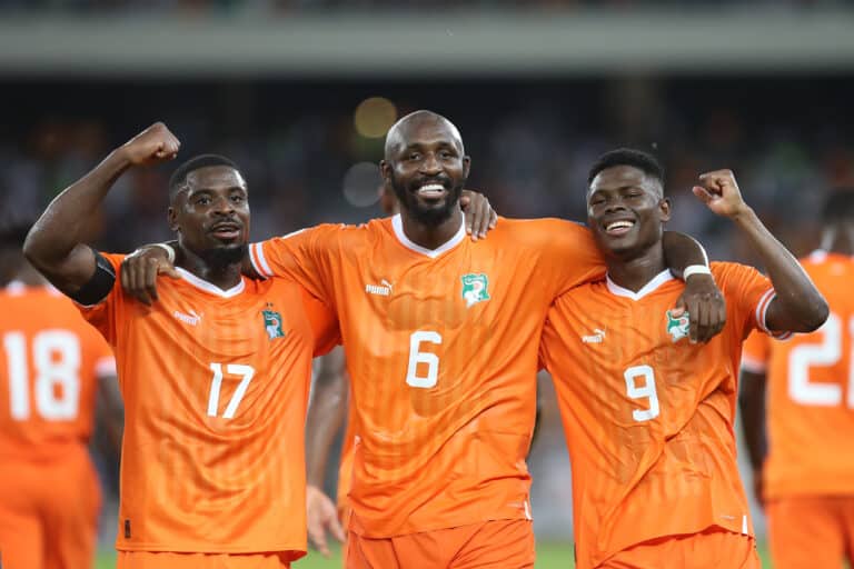 Seko Fofana, Serge Aurier, Karim Konaté, Côte d'Ivoire