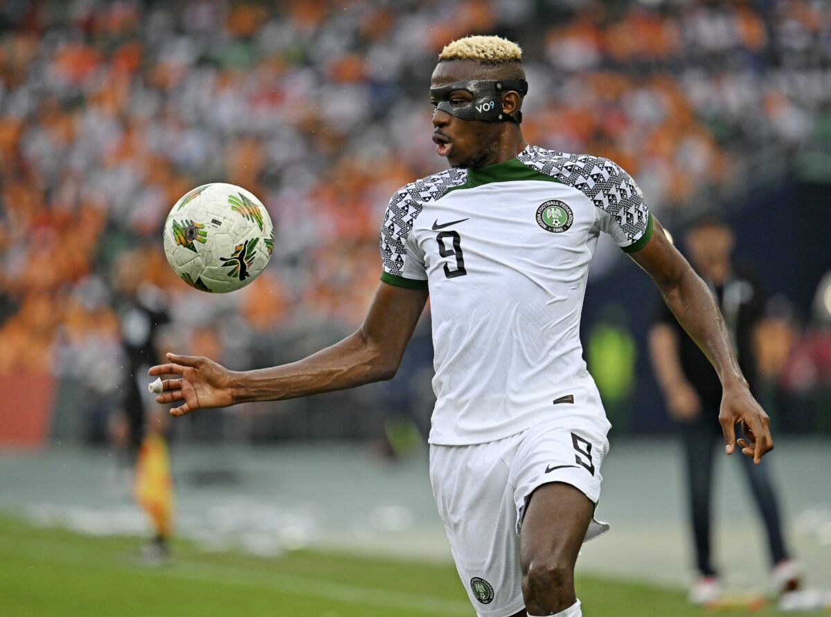 AFCON 2024 Osimhen meeting idol Drogba lights up Chelsea transfer rumours