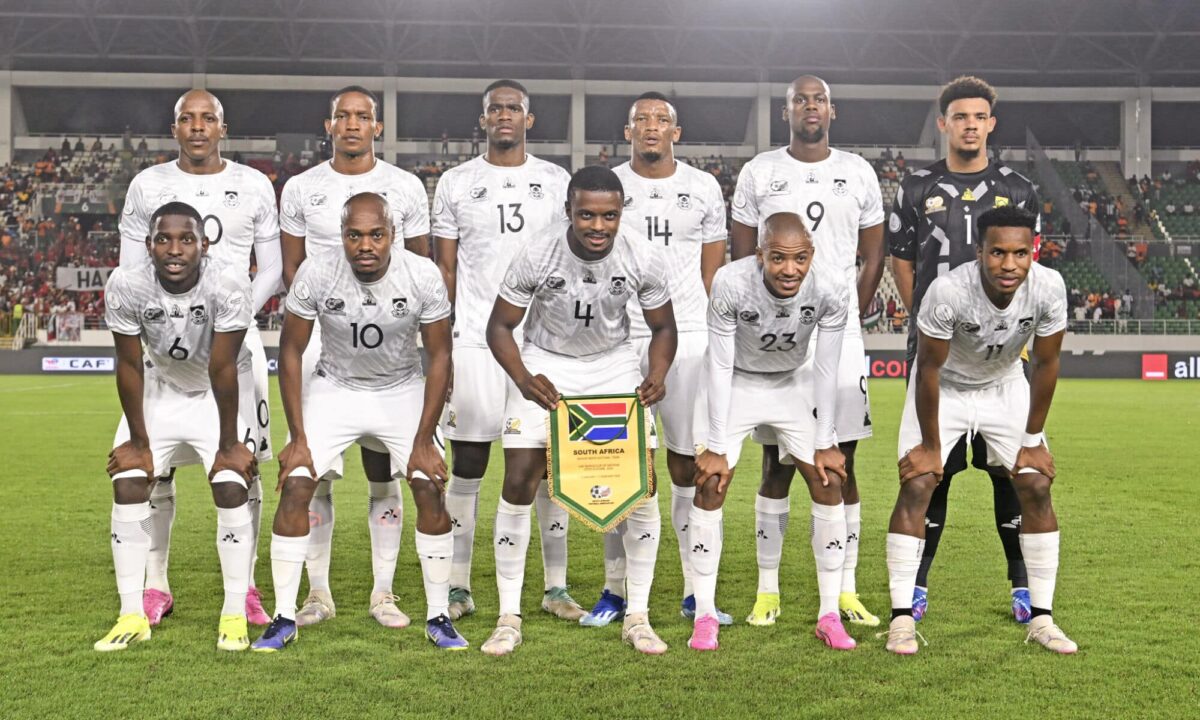 AFCON 2024 Bafana Bafana confirmed lineup vs DR Congo Who replaces