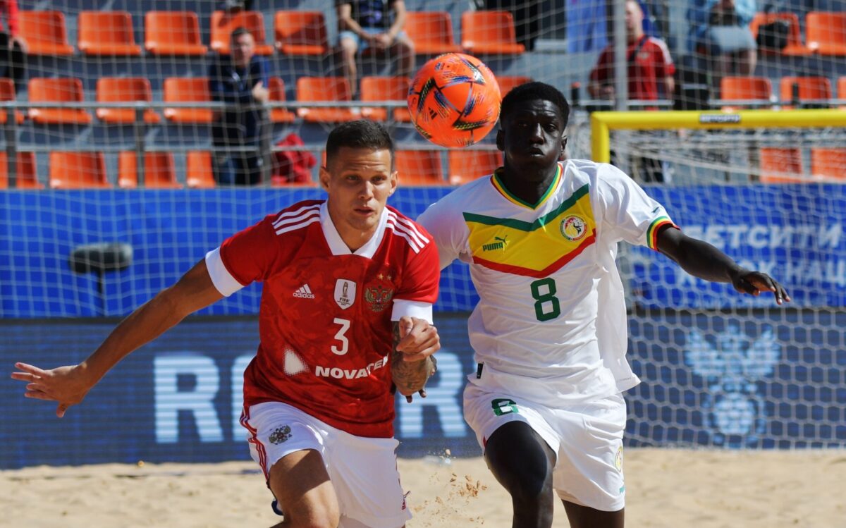 Coupe du monde Beach Soccer le Sénégal chute d'entrée...