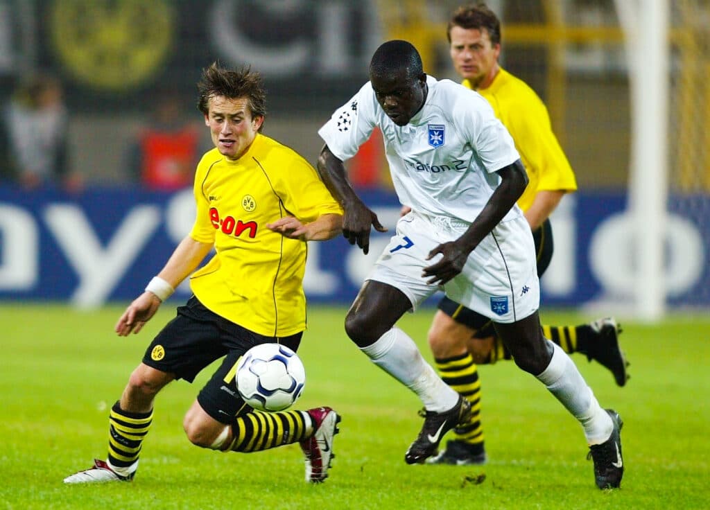 Amdy Mustapha Faye, Tomas Rosicky, Dortmund - AJ Auxerre