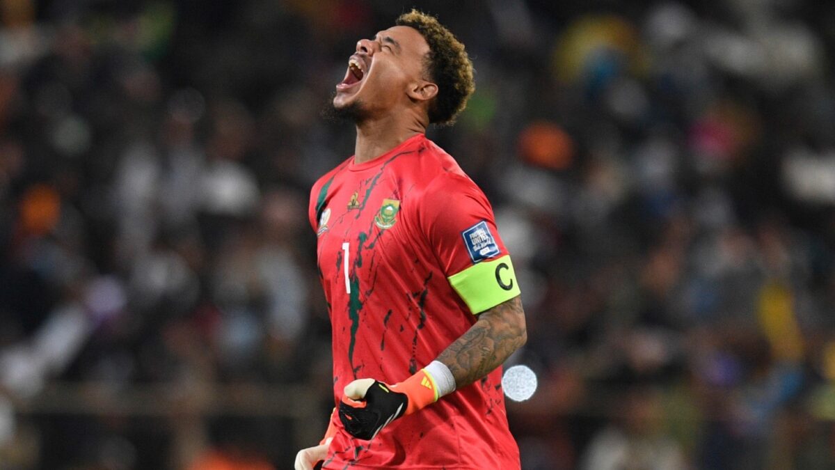 Williams and Tau out, Pirates keeper in Bafana’s final squad