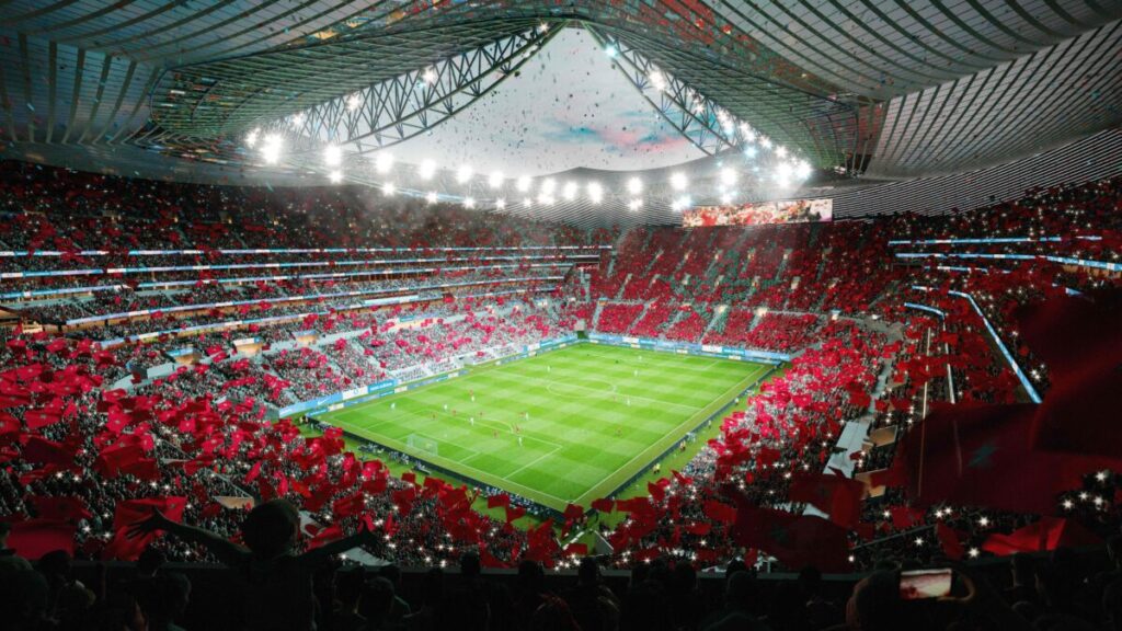 Stade Hassan II : 10 images inédites du plus grand stade du monde